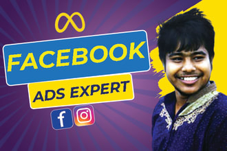 be your fb ads manager, facebook ads campaign