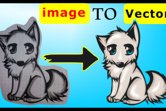 vectorize image, convert to vector, vector tracing logo