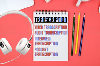 transcribe your audios, videos, interviews, and scanned documents into text