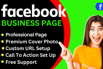 design and create facebook business page
