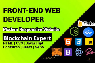 be your blockchain frontend and web3 developer