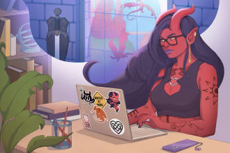 write an original, custom fiction piece for you