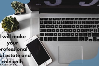 do professional real estate calls for you