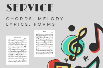 create chord charts and lead sheet in any genre