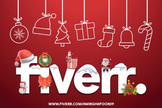 dress up  your logo for christmas , halloween or any event