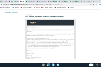 reinstate amazon suspension for separate or related account