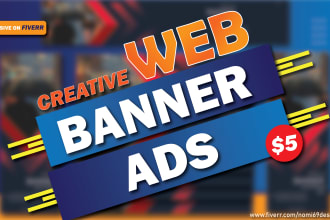 design website banner and shopify banner in 24 hours