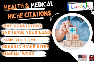 do 25 niche citations for health and medical