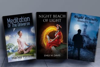 create book cover ebook cover paperback cover for amazon kindle