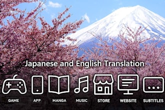 manually translate japanese text to english