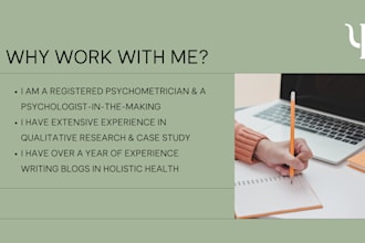 write a topnotch psychology article