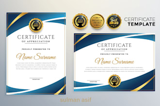 design diploma school institute award and custom certificates for you
