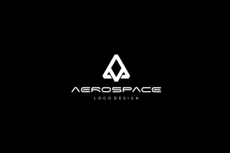 make a high quality aerospace logo for you with new concept