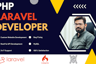 be your PHP laravel developer