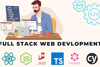 develop a react web application