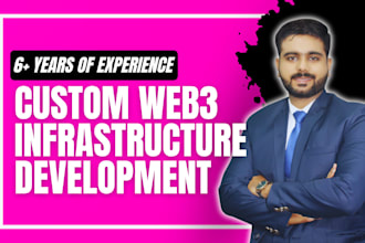 build custom solana and web3 backend infrastructure