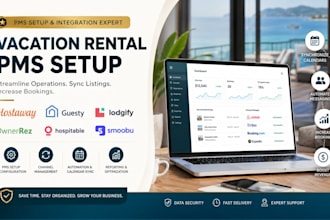 setup airbnb listing, hostaway, guesty, lodgify, ownerrez, hospitable, pms