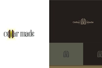 professional graceful cleaning, furniture and home furnishing logo