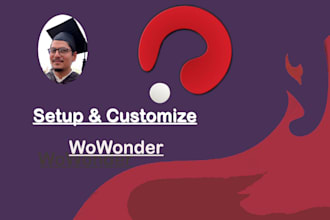 install, customize wowonder website and apps perfectly