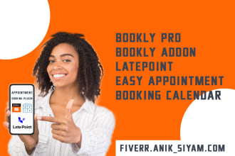 build wordpress appointment booking website