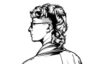 make black and white line art from your photos