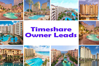 provide you timeshare owner leads USA