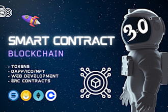 be your blockchain web3 developer, erc404, smart connect