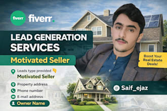 do real estate lead generation motivated seller leads