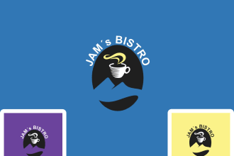 create a food bakery coffee shop restaurant logo