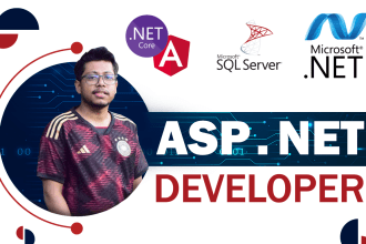develop asp dot net mvc and dot net core web application