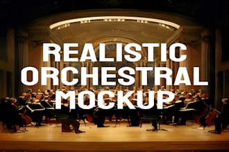 create realistic orchestral mockup for your musics