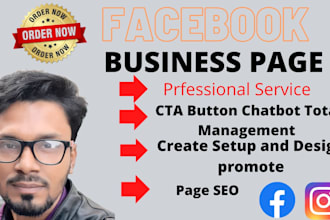 create impressive facebook business page or fun page