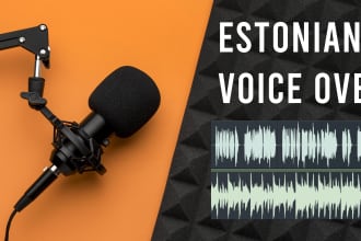 do estonian voice over for your add