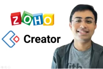 create custom zoho creators app