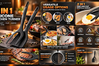 design amazon listing images and lifestyle product photos