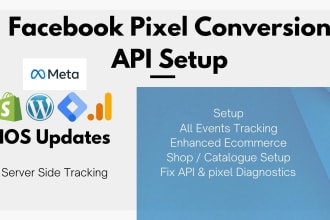 setup meta pixel, conversion API with GTM, without GTM for ecommerce tracking