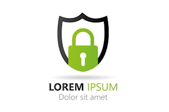 create tech startup, technology, crypto, and cyber security logo