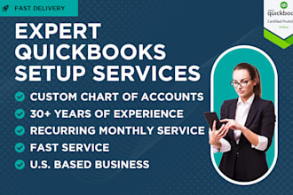 provide expert quickbooks online setup services