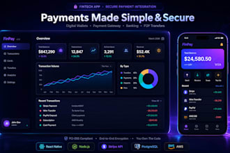 build a fintech app with secure payment integration
