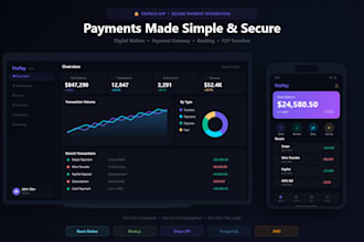 build a fintech app with secure payment integration