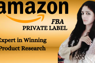 do amazon fba product research for private label