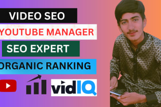 be your youtube SEO specialist for titles, tags, description