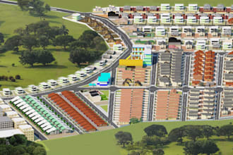 provide you good render and master plans