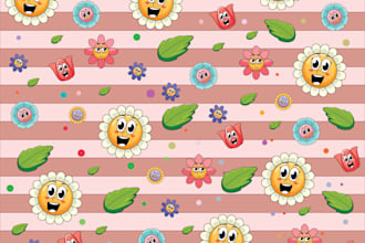 make unique seamless pattern designs baby and kids
