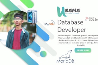 design your database with queries erd store procedure normalization on sql mysql