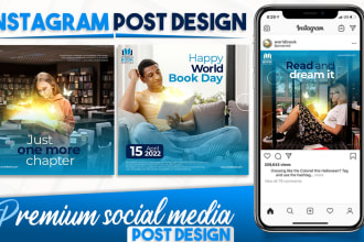 design professional and clean instagram posts