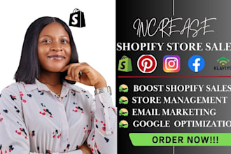 boost shopify sales shopify store promotion ecommerce dropshipping marketing