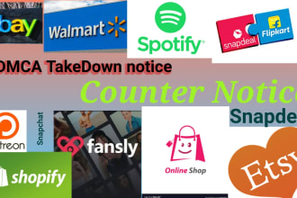 protect your content on amazon walmart shopify alibaba aliexpress under dmca