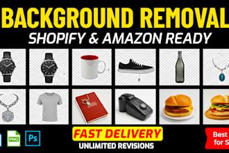 remove backgrounds and edit product images for e commerce
