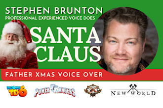 record a pro santa claus voice over